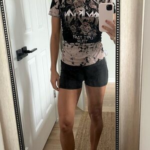 Affliction Clothing Pasadena Tee with Floral Design